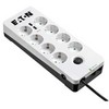 Eaton PB8TUD viršįtampių ribotuvas 8 AC išvestis(ys / čių) 220 - 250 V Juoda, Balta 1,5 m
