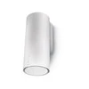 Gartraukis FABER HOOD CYLINDRA PLUS WH GLOSS A37, Pearled Baltas, 6 Led LV 4000K, 37 cm