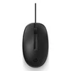 Hewlett Packard (HP) HP 125 USB Pelė su laidu, Sanitizable - Juodas (BULK of 120 pcs)