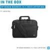 Hewlett Packard (HP) HP Business 14.1 Slim Top Load, RFID &amp; Bluetooth tracker Pocket, Cable pass-through, Sanitizable - Juodas (Atnaujinta)