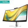 Hewlett Packard (HP) RENEW GOLD HP 534pm Series 5 Pro Curved Conferencing Monitorius - 34" 3440x1440 WQHD 400-nit 100Hz AG, Curved, VA, USB-C(100W)/USB-C(15W)/HDMI/DisplayPort, 3x USB-A, speakers, 5MP webcam, RJ-45 LAN, height adjustable/tilt/swivel, 1 metai (Atnaujinta)