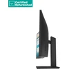 Hewlett Packard (HP) RENEW Sidabrinis HP P34hc G4 Curved Charging Monitorius - 34" 3440x1440 WQHD 250-nit 100Hz AG, Curved, VA, USB-C(65W)/HDMI/DisplayPort, 4x USB-A, speakers, height adjustable/tilt, 1 metai