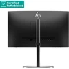 Hewlett Packard (HP) RENEW Sidabrinis HP 524pm Series 5 Pro FHD Conferencing Monitorius - 23.8" 1920x1080 FHD 350-nit 100Hz AG, IPS, USB-C(100W/15W)/HDMI/DP Daisy-Chain, 3x USB-A, speakers, webcam, RJ-45 LAN, height adjust/tilt/swivel/pivot, 1 metai (replaces E24m)
