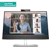 Hewlett Packard (HP) RENEW Sidabrinis HP E24mv G4 FHD Conferencing Monitorius - 23.8" 1920x1080 FHD 250-nit 60Hz AG, IPS, HDMI/VGA/DisplayPort, 4x USB-A, speakers, 5MP webcam, height adjustable/tilt/swivel/pivot, 1 metai