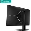 Hewlett Packard (HP) RENEW Sidabrinis HP OMEN 27k UHD Gaming Monitorius - 27" 3840x2160 UHD 400-nit 144 Hz AG, IPS, USB-C/2x HDMI/DisplayPort, 2x USB-A, speakers, height adjustable/tilt/pivot, 1 metai (Atnaujinta)