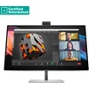 Hewlett Packard (HP) RENEW Sidabrinis HP 727pm Series 7 Pro 4K Conferencing Monitorius - 27" 3840x2160 UHD 400-nit 60Hz AG, IPS Juodas HDR 400, USB-C(100W/15W)/HDMI/DP Daisy-Chain, 5x USB-A, speakers, 5MP webcam, RJ-45 LAN, height adjustable/tilt/swivel/pivot, 1 metai