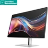 Hewlett Packard (HP) RENEW Sidabrinis HP 727pu Series 7 Pro QHD TB4 Charging Monitorius - 27" 2560x1440 QHD 400-nit 120Hz AG, IPS Juodas HDR 400, USB-C(100W/15W)/HDMI/DisplayPort Daisy-Chain, 5x USB-A, RJ-45 LAN, height adjustable/tilt/swivel/pivot, 1 metai