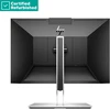 Hewlett Packard (HP) RENEW Sidabrinis HP E24mv G4 FHD Conferencing Monitorius - 23.8" 1920x1080 FHD 250-nit 60Hz AG, IPS, HDMI/VGA/DisplayPort, 4x USB-A, speakers, 5MP webcam, height adjustable/tilt/swivel/pivot, 1 metai