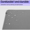 HP 205 Desk Mat/Pelė kilimėlis - Anti-Slip, Sanitizable, Spill-resistant - Pilkas, 70x30cm