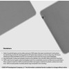 HP 205 Desk Mat/Pelė kilimėlis - Anti-Slip, Sanitizable, Spill-resistant - Pilkas, 70x30cm