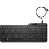 HP 405 su pašvietimu USB-C su laidu 24/7 Klaviatūra, Spill Resistant, Sanitizable, Programmable, Adjustable Tilt and LED brightness - Juodas - US ENG