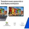 HP 514pn 5 serijos „Pro“ nešiojamasis monitorius – 14,36 colio, 2560 x 1600 WQXGA, 16:10, 75 Hz, 400 nitų AG, IPS, 2 USB-C, pakreipimo funkcija, 3 matmenys (pakeičia E14 G4)