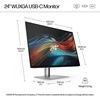 Hewlett Packard (HP) HP 724pu Series 7 Pro WUXGA įkrovimo monitorius – 24 colių 1920x1200 WUXGA 350 nitų 100Hz AG, IPS, USB-C(100W)/HDMI/DisplayPort Daisy-Chain, 4x USB-A, RJ-45/tilt/, reguliuojamas aukštis pasukamas / pasukamas, 3 metai (pakeičia Z24u G3)