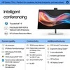 HP 727pm Series 7 Pro 4K Conferencing Monitorius – 27 colių 3840x2160 UHD 400 nitų 60Hz AG, IPS Juodas HDR 400, USB-C(100W/15W)/HDMI/DisplayPort Daisy-Chain, žiniatinklio garsiakalbiai, 5x, USB-5 RJ-45 LAN, reguliuojamas aukštis/pakreipimas/sukamas/sukamas, 3 metai