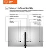 HP 727pq Series 7 Pro QHD Monitorius - OPENBOX - 27" 2560x1440 QHD 400-nit 120Hz AG, IPS Juodas HDR 400, USB-C(15W)/HDMI/DisplayPort Daisy-Chain, 3x USB-A, height adjustable/tilt/swivel/pivot, 3 metai (replaces Z27q G3) (Pažeista pakuotė)