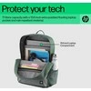 Hewlett Packard (HP) HP Campus 15.6 Backpack - 17 Liter Capacity - Žalias, Light Pilkas