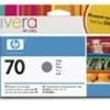 Hewlett Packard (HP) HP Nr.70 Rašalo krepšelis. Pilkas su Vivera rašalu (130 ml)