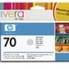 Hewlett Packard (HP) HP no.70 Ink Cart. Light Pilkas su Vivera rašalu (130ml)