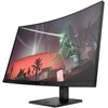 Hewlett Packard (HP) HP OMEN 32c QHD lenktas žaidimų monitorius – 31,5 colio 2560 x 1440 QHD 400 nitų 165 Hz AG, VA, 2x HDMI / DisplayPort / garso lizdas, reguliuojamas aukštis / pakreipimas, 1 metai