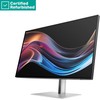 Hewlett Packard (HP) RENEW Sidabrinis HP 727pk Series 7 Pro 4K Charging Monitorius-27" 3840x2160 UHD 400-nit 60Hz AG, IPS Juodas HDR 400, USB-C(100W/15W)/HDMI/DisplayPort Daisy-Chain, 5x USB-A, RJ-45 LAN, height adjustable/tilt/swivel/pivot, 1 metai (replaces Z27k G3) (Atnaujinta)