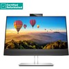 Hewlett Packard (HP) RENEW Sidabrinis HP E24m G4 FHD Conferencing Monitorius - 23.8" 1920x1080 FHD 300-nit 75Hz AG, IPS, USB-C(65W)/HDMI/DisplayPort Daisy-Chain, 4x USB-A, speakers, 5MP webcam, RJ-45 LAN, height adjustable/tilt/swivel/pivot, 1 metai (Atnaujinta)