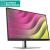 Hewlett Packard (HP) RENEW Sidabrinis HP E24t G5 FHD Touch Monitorius - 23.8" 1920x1080 FHD 300-nit Touch 75Hz AG, IPS, HDMI/DisplayPort, 4x USB-A, height adjustable/tilt/swivel/pivot, 1 metai (Atnaujinta)