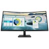 Hewlett Packard (HP) RENEW Sidabrinis HP P34hc G4 Curved Charging Monitorius - 34" 3440x1440 WQHD 250-nit 100Hz AG, Curved, VA, USB-C(65W)/HDMI/DisplayPort, 4x USB-A, speakers, height adjustable/tilt, 1 metai (Atnaujinta)