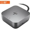 HP Thunderbolt 4 Ultra Dock - OPENBOX - G6 280W w/Combo Cable - 5x USB-A, 2x USB-C, 1x USB-C Thunderbolt 4, 2x DisplayPort, 1x HDMI, 1x RJ-45, Meteor Sidabrinis, 3 metai (Pažeista pakuotė)