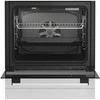 Viryklė INDESIT Cooker | I6G5KCW | Hob type Gas | Oven type Electric | Baltas | Plotis 60 cm | Grilling | Gylis 60 cm | 72 L