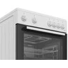 Viryklė INDESIT Cooker | I6G5KCW | Hob type Gas | Oven type Electric | Baltas | Plotis 60 cm | Grilling | Gylis 60 cm | 72 L