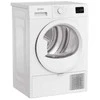 INDESIT džiovyklė | C YSD 83D WW EE | Energijos vartojimo efektyvumo klasė D | Priekinis pakraunamas | 8kg | Šilumos siurblys | LED | Gylis 54,5 cm | Baltas