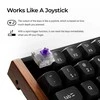 Keychron K2 HE SE - US išdėstymas - Gateron Magnetic Nebula - Carbon Juodas Belaidė klaviatūra