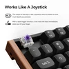 Keychron K8 HE Wireless (K8H-F1) – US išdėstymas – Gateron Magnetic Nebula – Carbon Juodas (Juoda) Magnetinė Belaidė Žaidimų Klaviatūra