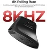 KEYCHRON M5 (8000Hz) Juodas Belaidė pelė