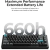 Keychron Q1 Ultra - US išdėstymas - Silk POM Raudona - Juodas Belaidė klaviatūra