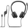 Logitech H390 Ausinės su laidu, USB-C, Juodas