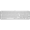 Logitech MX Keys S Belaidė klaviatūra, RF belaidė+Bluetooth, Illuminated, US Int, Pale Pilkas