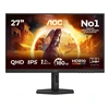 Monitorius AOC G4 Q27G4XF, 68.6 cm (27"), 2560 x 1440 pikselių, Quad HD, LED, 1 ms, Juodas, Pilkas