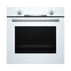 Bosch HBA530BW0S Serija 2, Įmontuojamoji orkaitė, 60 x 60 cm, Balta