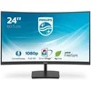 Monitorius Philips 241E1SC/00 23.6", Juodos spalvos