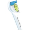 Philips Sonicare W2c Optimal Baltos kompaktiškos Sonic dantų šepetėlio galvutės, HX6074/27, 4 vnt.