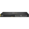 Šakotuvas Hewlett Packard (HP) HPE Aruba Networking CX 6000 24p 10M/100M/1G Class4 PoE 4p SFP 1G 370W Switch