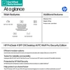 Hewlett Packard (HP) RENEW Sidabrinis HP ProDesk 4 G1i SFF - Ultra 7-265, 32GB, 1TB SSD, No Mouse, Win 11 Pro, 1 metai (Atnaujinta)