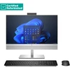 Stacionarus kompiuteris Hewlett Packard (HP) RENEW Sidabrinis HP Elite 840 G9 AIO All-In-One 24 - i5-14500, 16GB, 512GB SSD, 23.8 FHD Non-Touch AG, Height Adjustable, Win 11 Pro, 1 metai