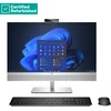 Stacionarus kompiuteris Hewlett Packard (HP) RENEW Sidabrinis HP Elite 870 G9 AIO All-In-One 27 - i7-14700, 16GB, 512GB SSD, 27 FHD Non-Touch AG, Height Adjustable, DOS, 1 metai