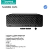 Hewlett Packard (HP) RENEW Sidabrinis HP ProDesk 4 G1i SFF - Ultra 7-265, 32GB, 1TB SSD, No Mouse, Win 11 Pro, 1 metai (Atnaujinta)
