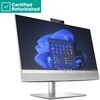 Hewlett Packard (HP) RENEW Sidabrinis HP Elite 840 G9 AIO All-In-One 24 - i5-12500, 16GB, 1TB SSD, 23.8 FHD Non-Touch AG, FPR, Height Adjustable, Win 11 Pro, 1 metai (Atnaujinta)