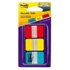 3M Lipnūs žymekliai Post-it, 25,4 x 38 mm, 3 spalvos