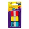 3M Lipnūs žymekliai Post-it, 25,4 x 38 mm, 3 spalvos