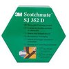 3M SJ352D - Mounting tape - Juodas - 5 m - Indoor - Rubber - 25 mm